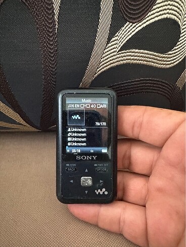 Sony nwz-s618 mp3 çalar