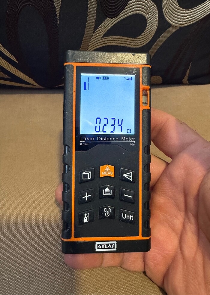 Atlas lazer metre - Görsel 2