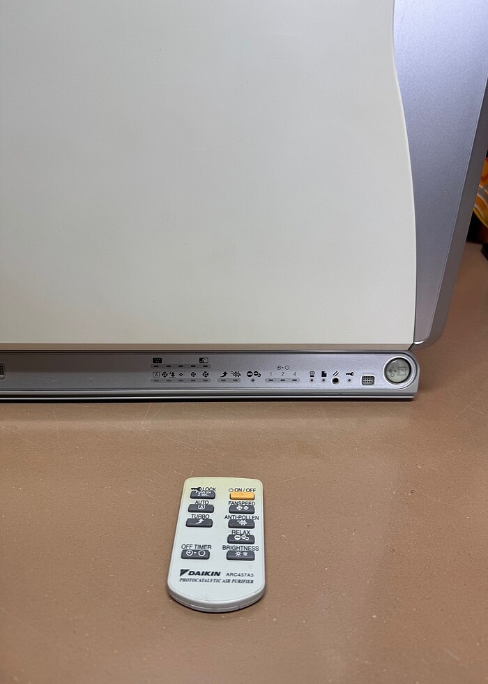 Daikin mc707 hava temizleme cihazı - Görsel 3