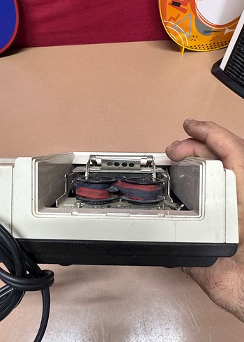 Toshiba Toshiba Beyaz Gri Hesap Makinesi Yazıcı