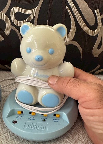 Chicco Mavi Ayıcık Bebek Telsizi - Görsel 3