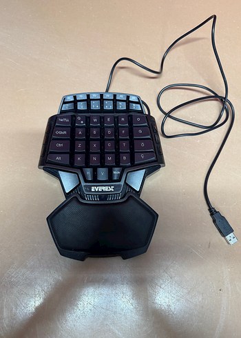 Everest Siyah Tek El Klavyesi - Görsel 2