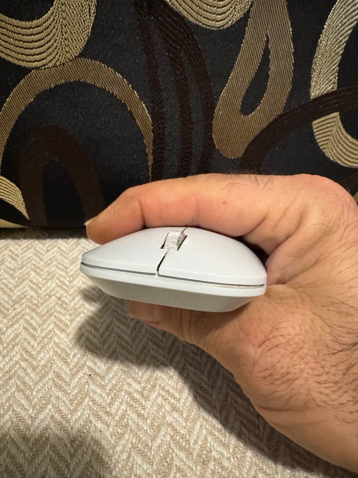 Beyaz Microsoft Kablosuz Mouse - Görsel 2