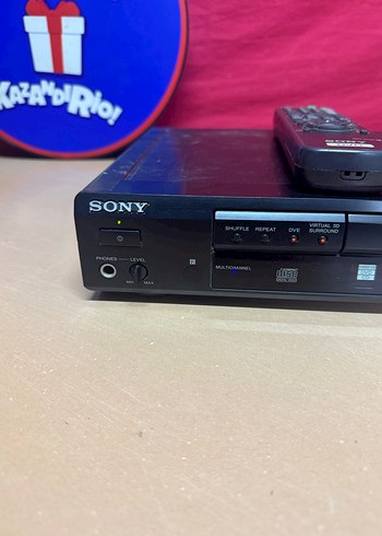 Sony Siyah Müzik Sistemi ve DVD Çalar - Görsel 3
