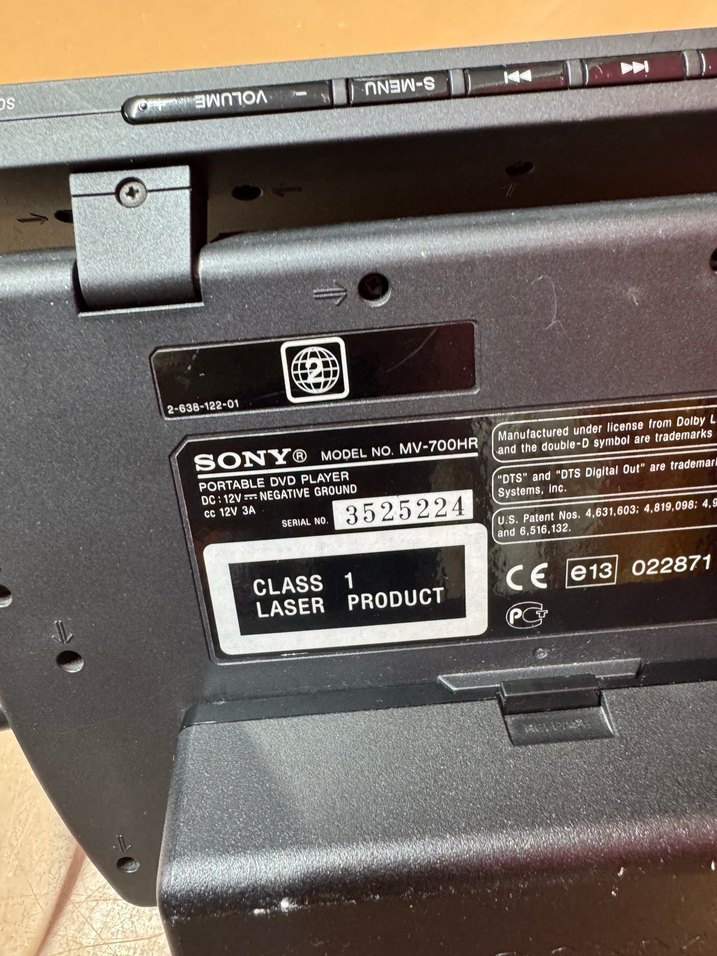 Sony DVD mv 700hr - Görsel 5