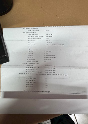 Samsung ml1660 lazer Yazıcı - Görsel 4