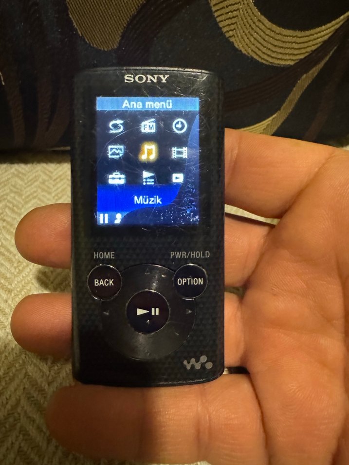 Sony mwz e383 Siyah Taşınabilir Müzik Çalar - Görsel 2