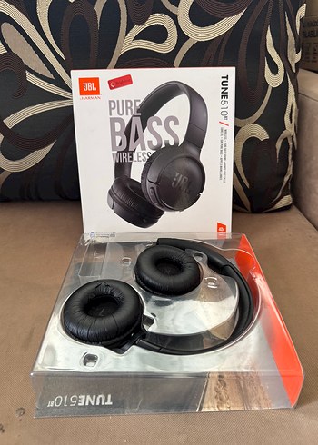 JBL Tune 510 Kablosuz Siyah Kulaklık