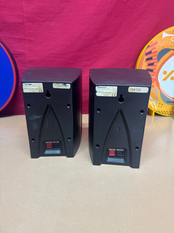 Pioneer Siyah Renkli Müzik Sistemi Hoparlörleri - Görsel 3