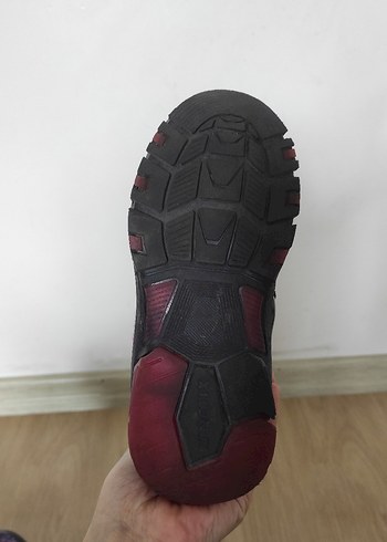 Kız Çocuk Renkli Bağlamalı Desenli Pembe Kürklü Bot - Görsel 11