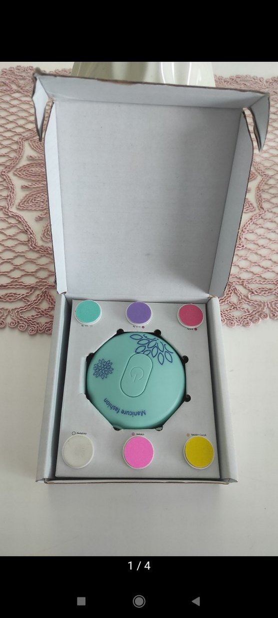 Renkli Pastel elektronik Bebek çocuk tırnak törpüsu - Görsel 2