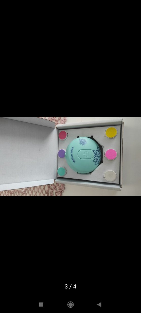 Renkli Pastel elektronik Bebek çocuk tırnak törpüsu - Görsel 4