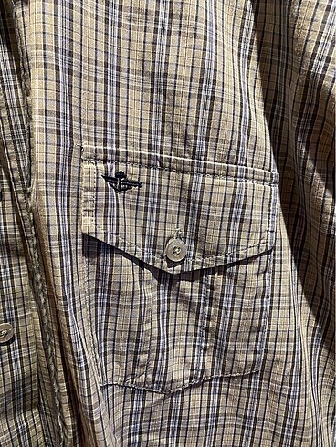 Dockers Dockers Gri Üzeri Kareli Gömlek