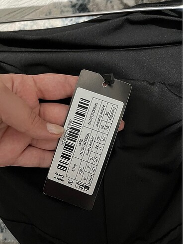 38 Beden trendyolmilla siyah mini korse detaylı sıfır elbise