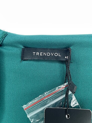 42 Beden yeşil Renk Trendyol & Milla Kısa Elbise %70 İndirimli.