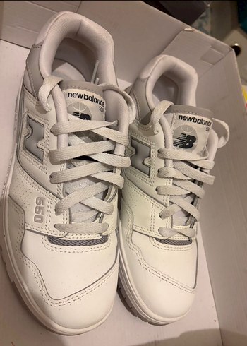 New Balance Beyaz Gri Platform Spor Ayakkabı - Görsel 2