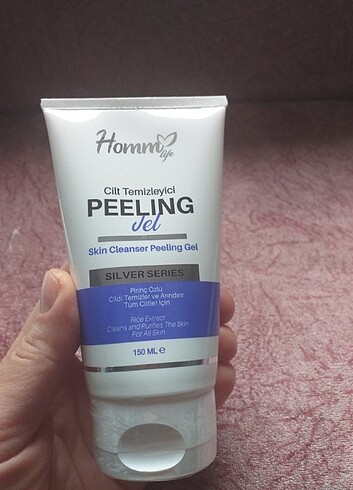 Pirinç özlü peeling