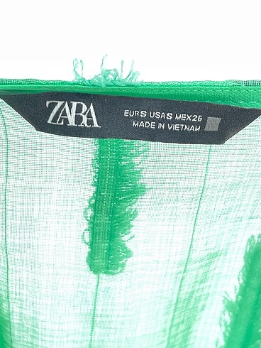 s Beden yeşil Renk Zara Bluz %70 İndirimli.