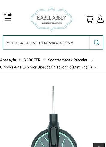Globber ön teker mint yeşili