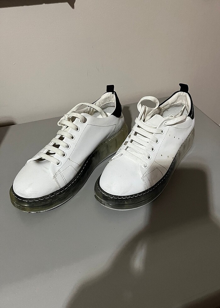 klasik beyaz ayakkabı kemal tanca - Görsel 3