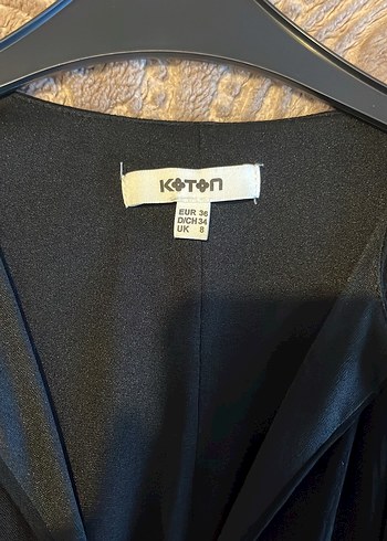 Dantel Detaylı Siyah Bohem dizde Elbise - Görsel 3