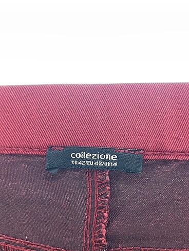 42 Beden bordo Renk Collezione Jean / Kot %70 İndirimli.