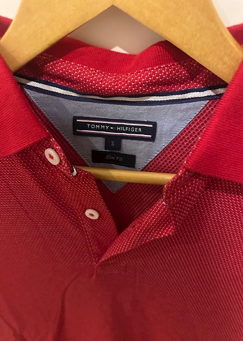 Kırmızı Erkek Polo Tişört Düğmeli - Görsel 5