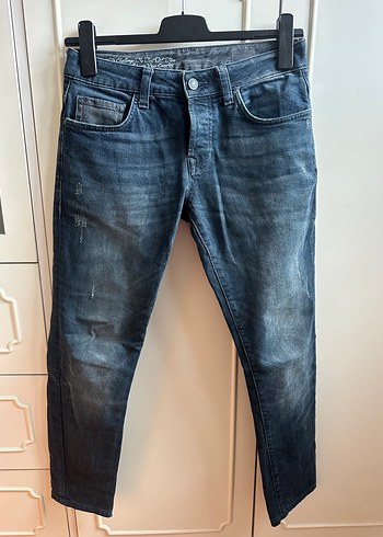Colins Erkek Lacivert Denim Normal Kesim Jeans - Görsel 4