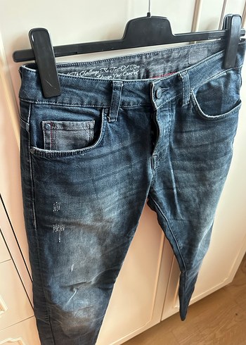 Colins Erkek Lacivert Denim Normal Kesim Jeans - Görsel 3