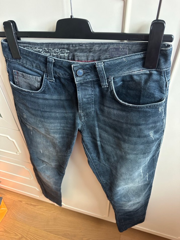 Colins Erkek Lacivert Denim Normal Kesim Jeans - Görsel 2