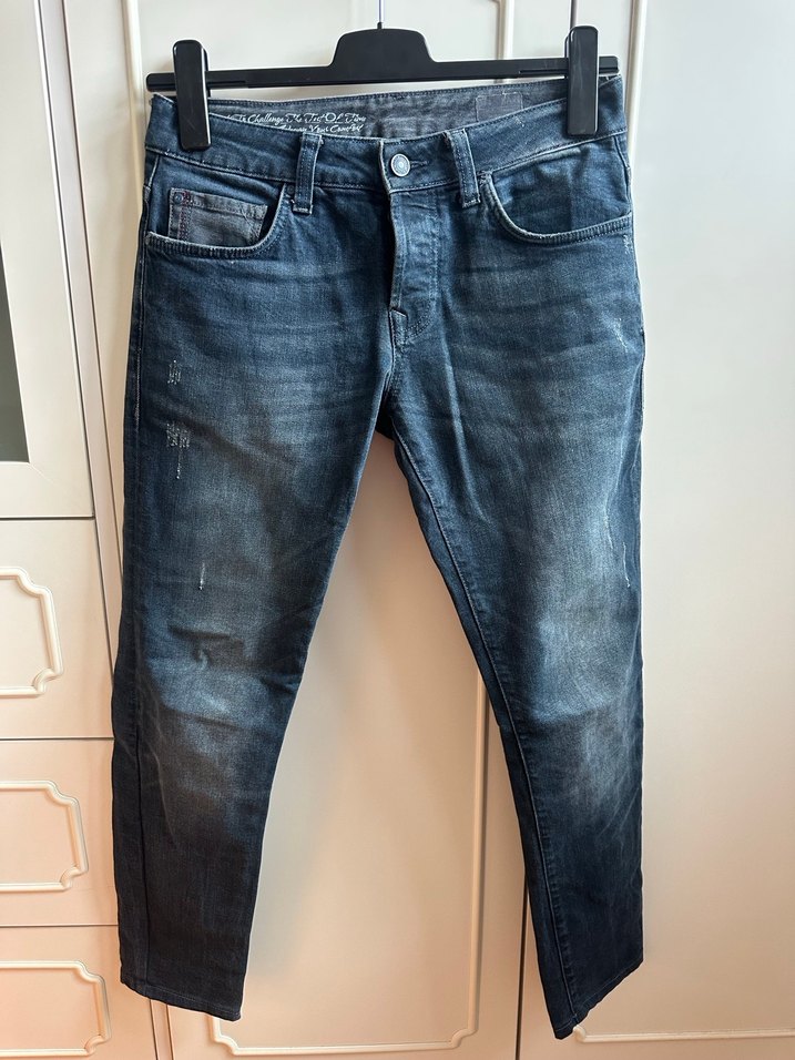Colins Erkek Lacivert Denim Normal Kesim Jeans - Görsel 4