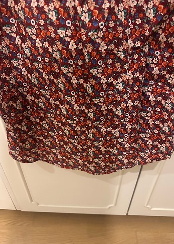 Renkli Çiçek Desenli Kısa Kollu Erkek Gömlek - Görsel 8