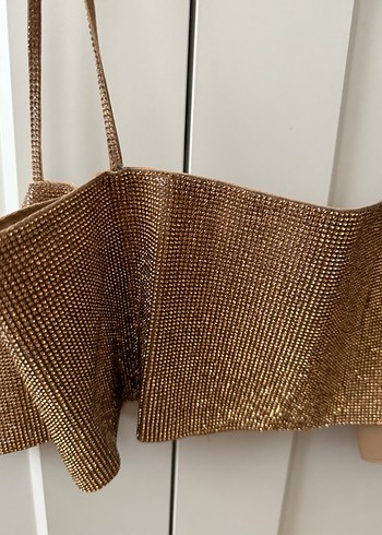 Zara Parlak Askılı Büstiyer