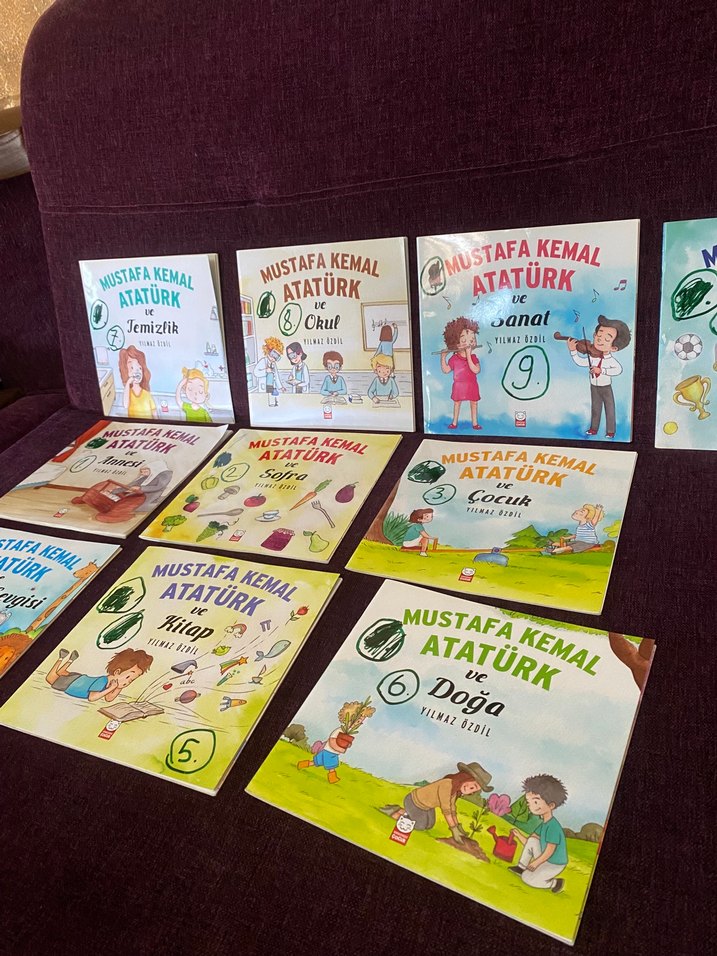 Mustafa Kemal Atatürk Çocuk Kitapları Seti - Görsel 2