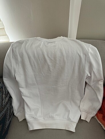 H&M H&M Beyaz Oversize Sweatshirt