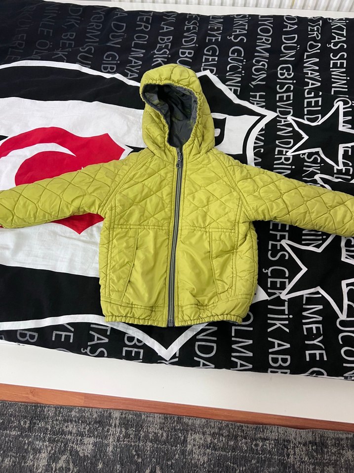 Zara çift taraflı mevsimlik mont - Görsel 2