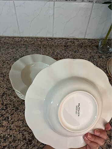 Kütahya Porselen Yemek tabağı ( 6 adet )