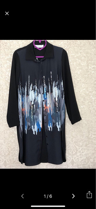 Zara Al-Marwah 36/S 90cm sorunsuz tunik