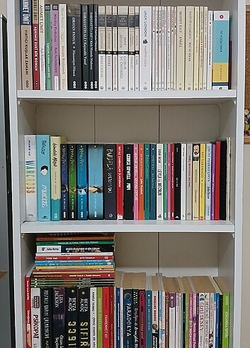 Diğer 5 Raflı Kitaplık (Alttaki 2 raf kapaklı)