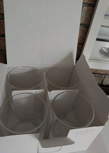 Madame Coco Şeffaf Cam Bardak 275 ml - Görsel 4