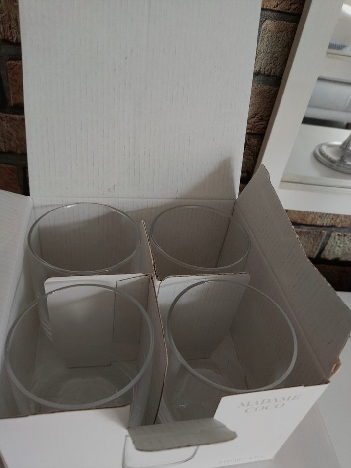 Madame Coco Şeffaf Cam Bardak 275 ml - Görsel 4