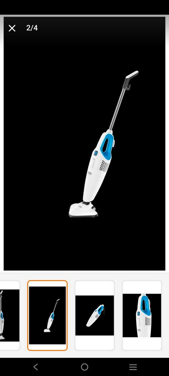 Beko Beyaz Dikey Elektrikli Süpürge - Görsel 4