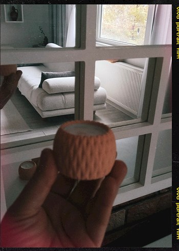 Bej Pastel dekoratif Mumluk Seti - Görsel 4