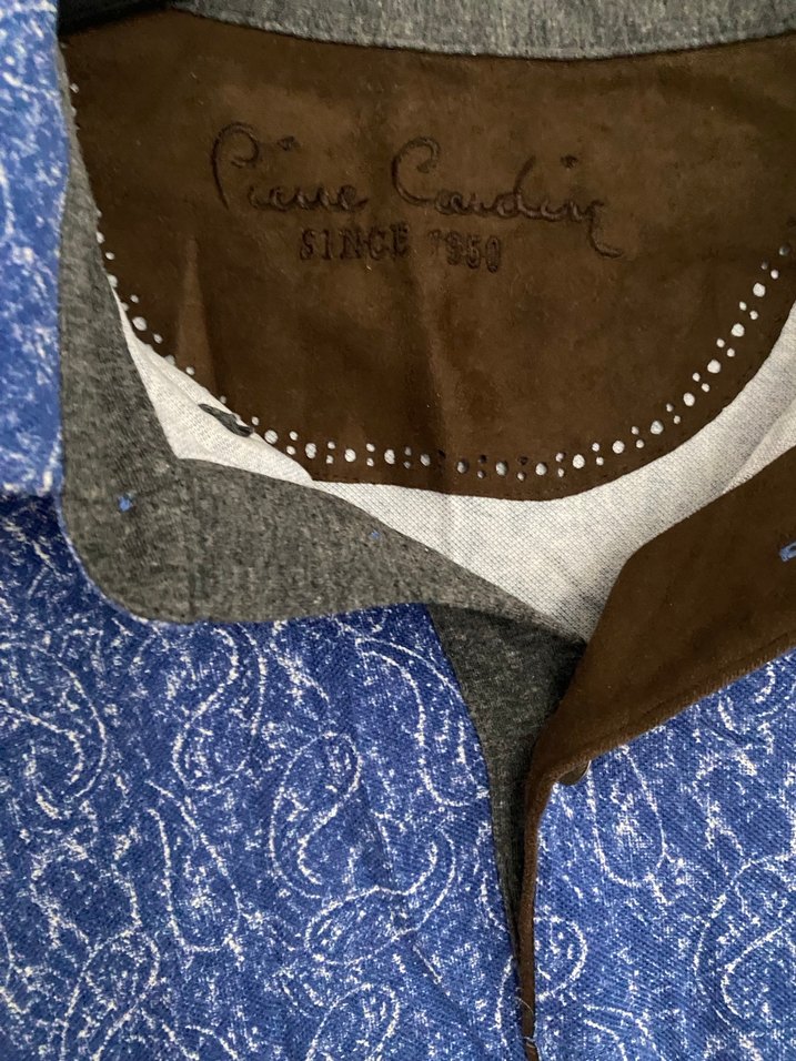 Mavi Pamuklu Erkek Uzun Kollu lakos - Görsel 2