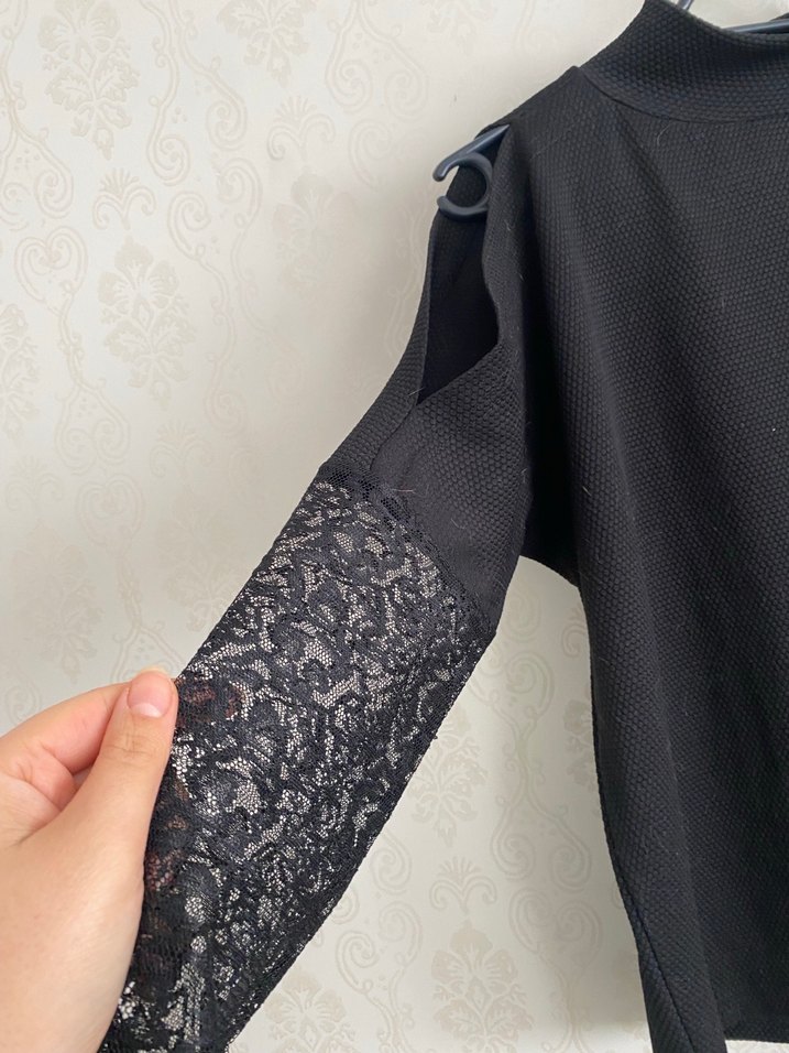 Dantelli Kadın Bluz - Görsel 2