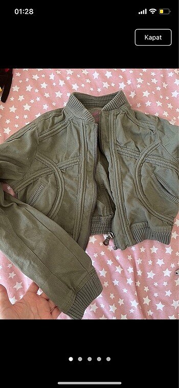 İnce Crop ceket