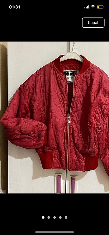 Crop ceket