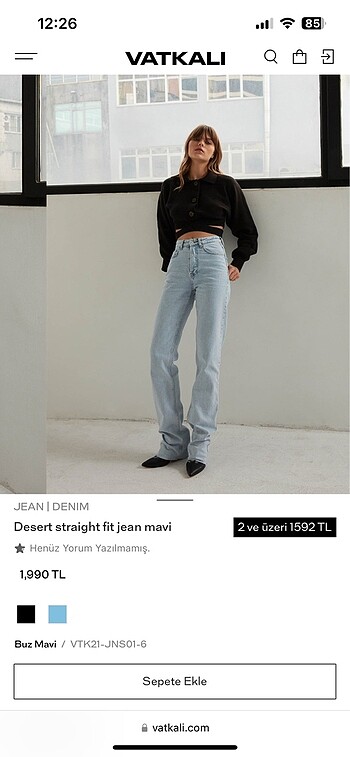 Jean straight