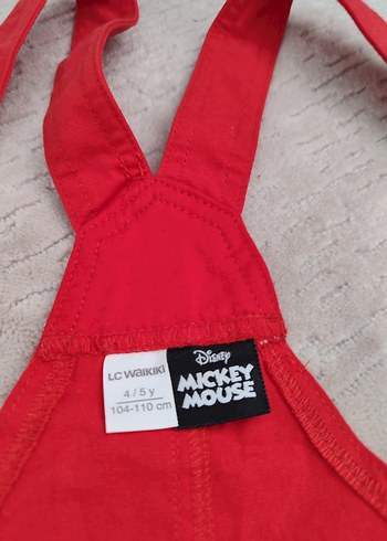 5 Yaş Beden Mickey Mouse Çocuk Salopet