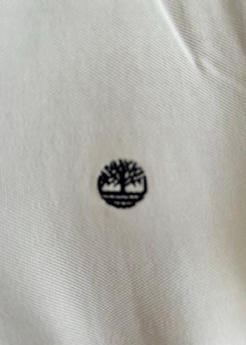 Timberland Timberland Pamuklu Beyaz Erkek Polo Tişört